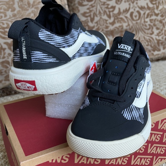 Vans Ultrarange Exo Blur Checker Black/MarshmallwW - Picture 10 of 16